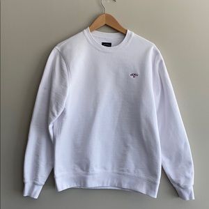 NOAH White Crewneck Sweatshirt NOAH NYC Great Condition Size S Unisex